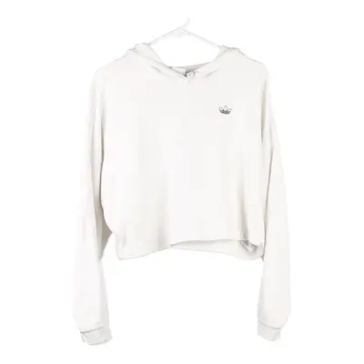 Adidas Hoodie - Small White Cotton Blend