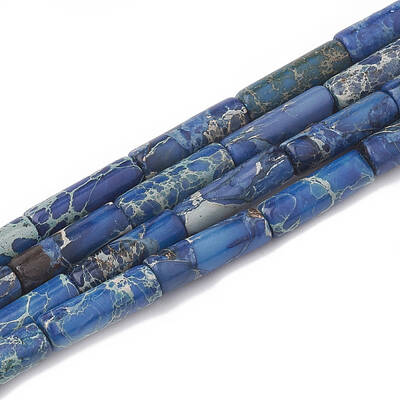 Synthetic Imperial Jasper Beads Strands