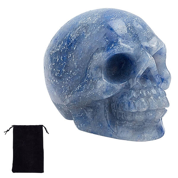 Halloween Dyed & Heated Natural Blue Aventurine Home Decorations
