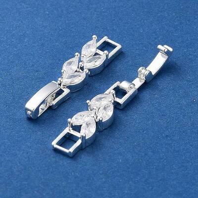 Brass Fold Over Clasps