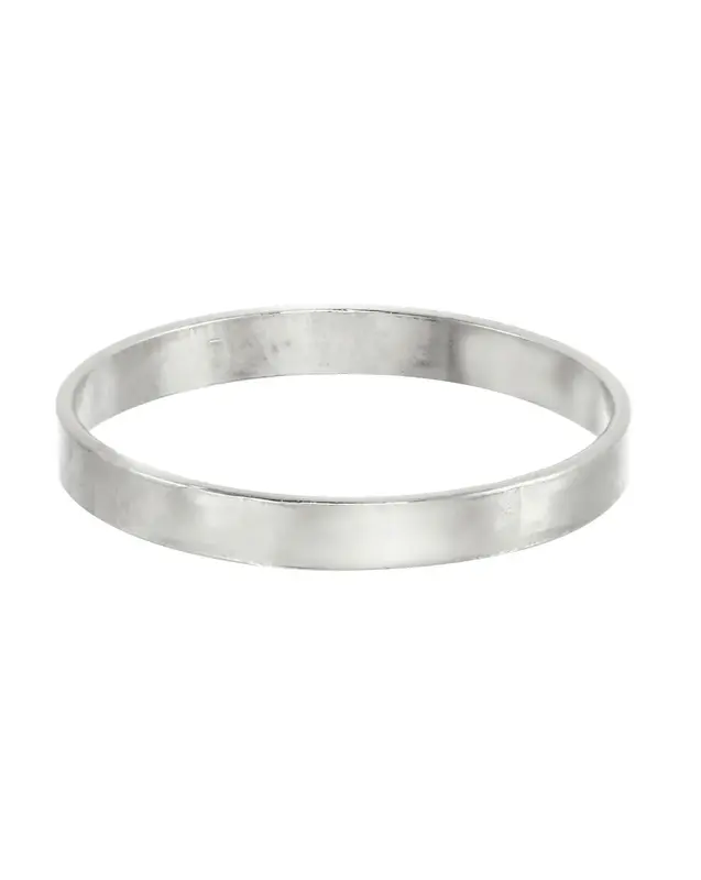 Thin Ring | Metal Color: Silver | Size: 4