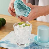 Silicone Ice Cube Mold, Easy Release Ice Cube Maker Tool, Ice Tray for Freezer, Ice Cubes Maker, Kitchen Utensils & Gadgets, ...
