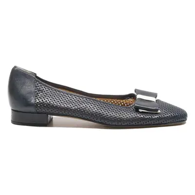 ELLE Ballet Shoes Blue Synthetic Womens UK 7.5