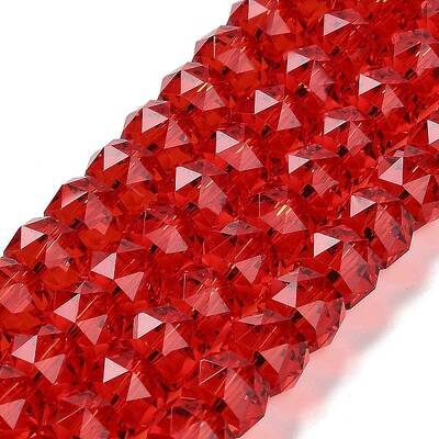 Transparent Glass Beads Strands