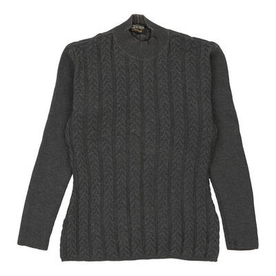 Equator Jean Paul Gaultier Jumper - Medium Grey Wool