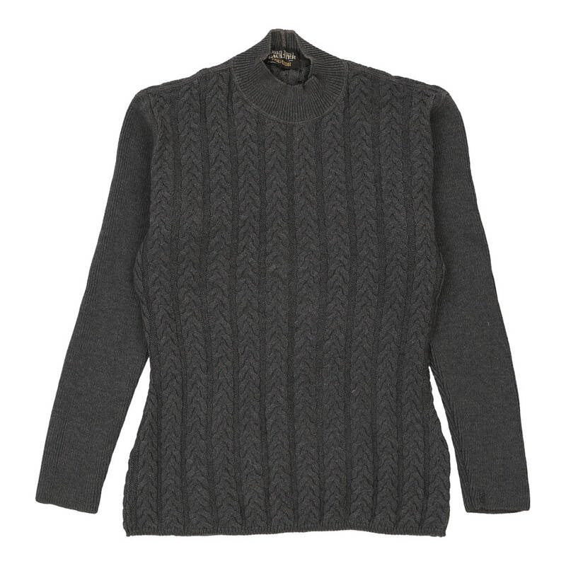 Equator Jean Paul Gaultier Jumper - Medium Grey Wool
