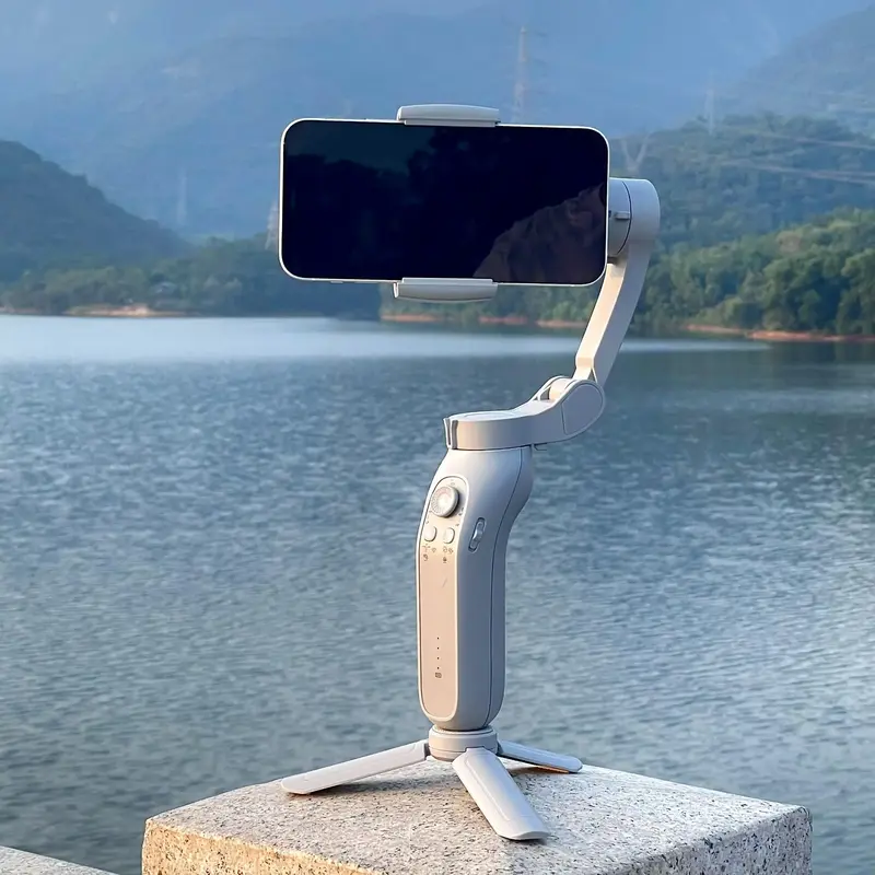 Anti-shaking Gimbal Stabilizer, Portable Wireless Phone Tripod with Remote Control, Multi-purpose Smartphone Gimbal for Video...