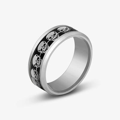Stainless Steel Skull Finger Rings