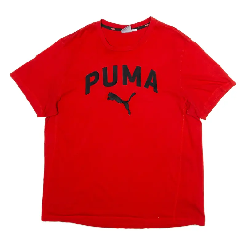 PUMA Mens T-Shirt Red XL