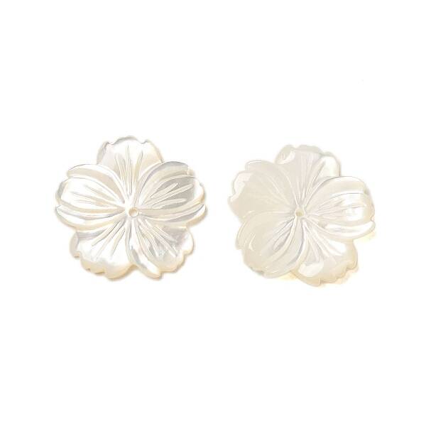 Natural White Shell Beads