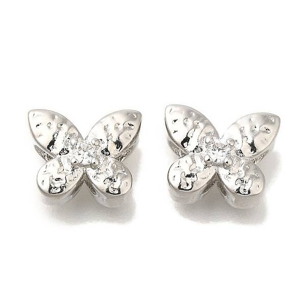 Brass Micro Pave Cubic Zirconia