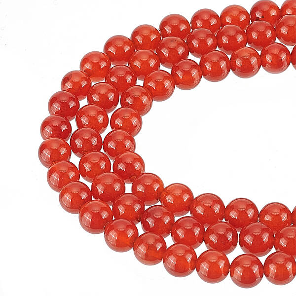 3 Strands Natural Carnelian Beads Strands
