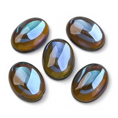 Synthetic Moonstone Cabochons