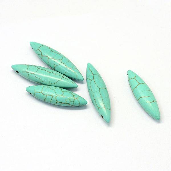 Synthetic Turquoise Gemstone Pendants