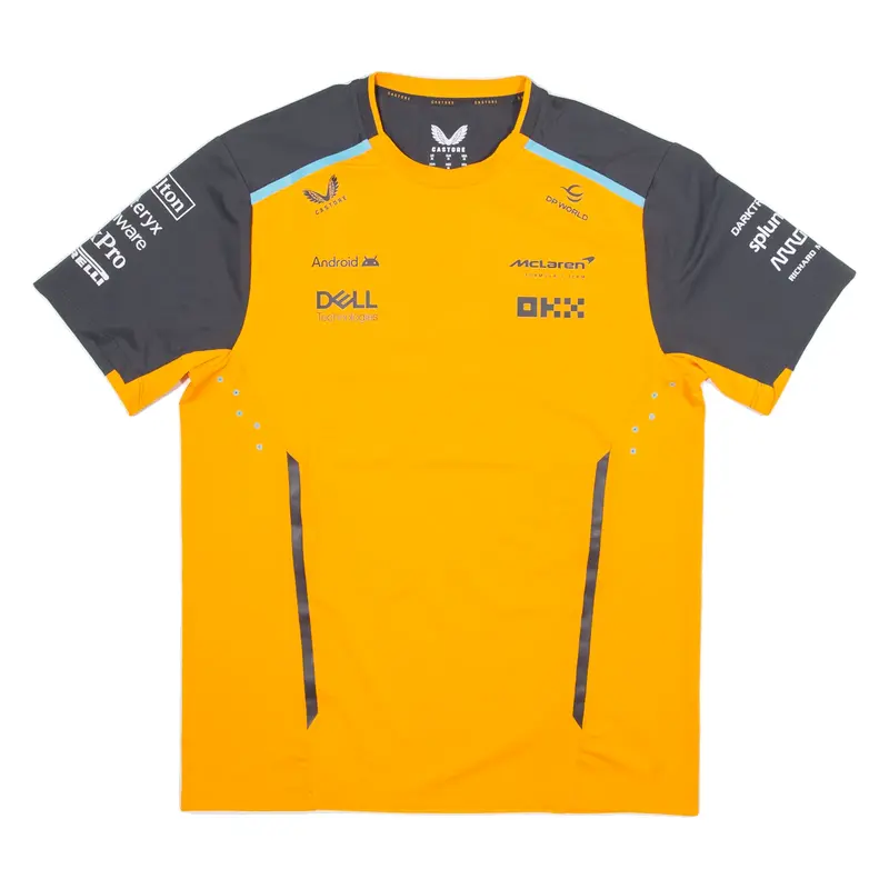 CASTORE McLaren Mens T-Shirt Orange M