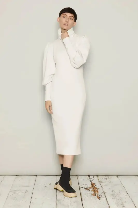 Brynja Dress (White) | size: L