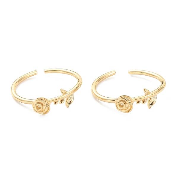 Adjustable Brass Cuff Rings