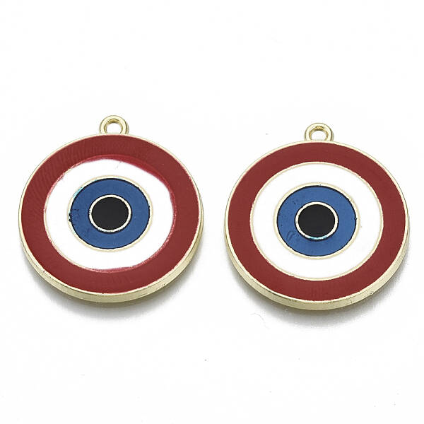 Alloy Enamel Pendants