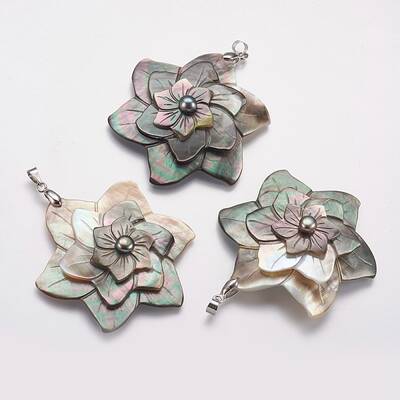 Black Lip Shell Pendants