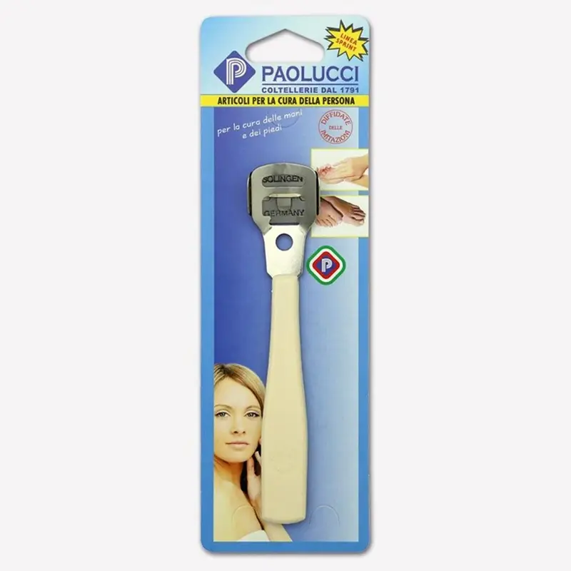 Callus cutters in paolucci blister packs