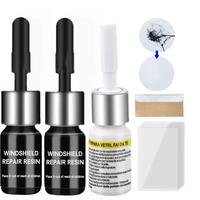 Automotive Windshield Repair Fluid, Automotive Detailing Products, Car Stuff, Car Windshield Repair Kit With 5 Cured Film & B...