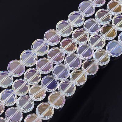 Electroplate Glass Beads Strands