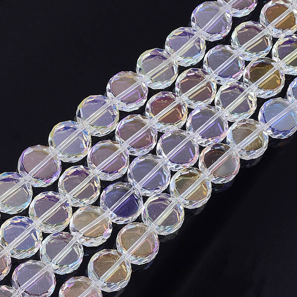 Electroplate Glass Beads Strands