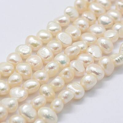 Natural Cultured Freshwater Pearl Beads Strands