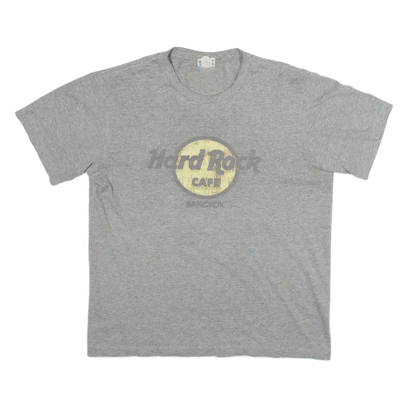 HARD ROCK CAFE Bangkok Mens T-Shirt Grey L