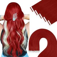 YoungSee Colorful Tape in Hair Extensions for Party Tape in Human Hair Extensions 100% Real Human Hair dealsforyoudays