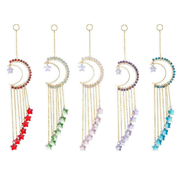 Natural Gemstone Pendant Decorations