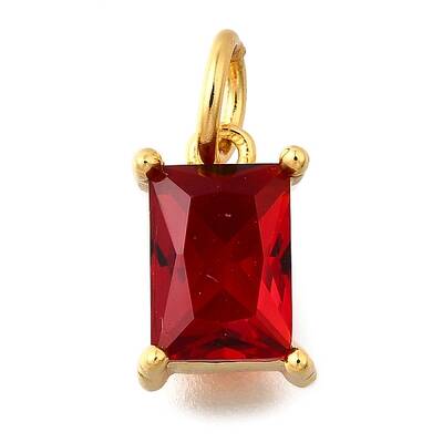 925 Sterling Silver Pave Clear Cubic Zirconia Charms
