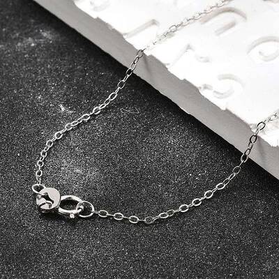 Anti-Tarnish Rhodium Plated Sterling Silver Necklaces