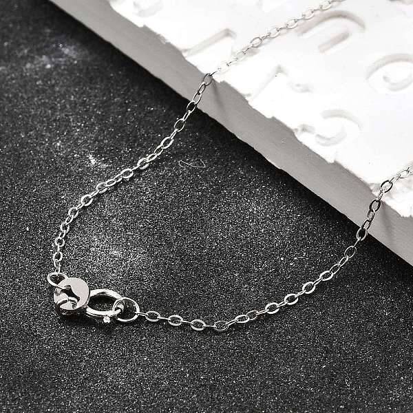 Anti-Tarnish Rhodium Plated Sterling Silver Necklaces
