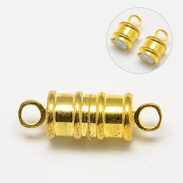 Brass Magnetic Clasps with Loops