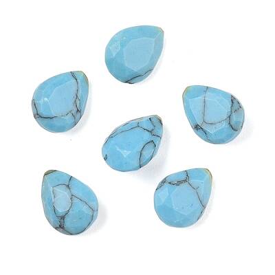 Synthetic Turquoise Cabochons