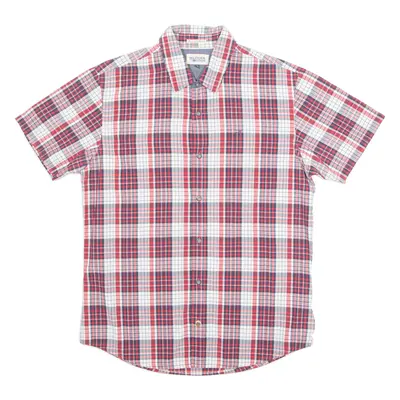 TOMMY HILFIGER Mens Shirt Red Check M