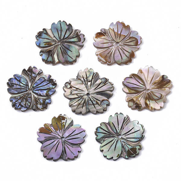 Natural Paua Shell/Abalone Shell Beads