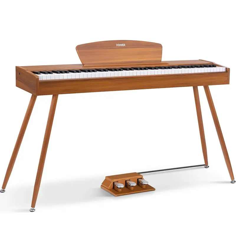 Donner DDP-80 Wooden Digital Piano - Natural / Piano