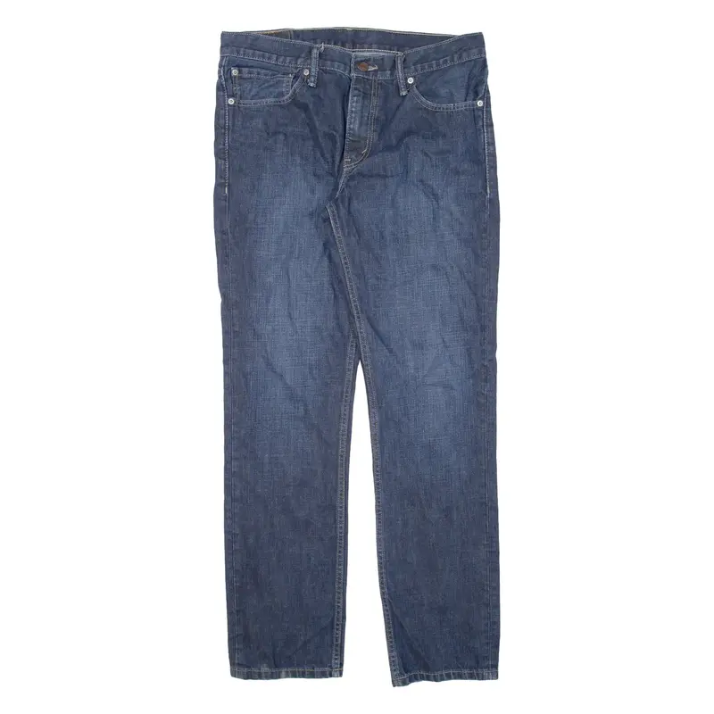 LEVI'S 511 Jeans Mens Blue Slim Straight W34 L32