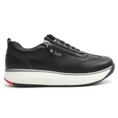 Joya Laura Leather Women's Lace Up Shoes - Black - Size:US 6.5 Women