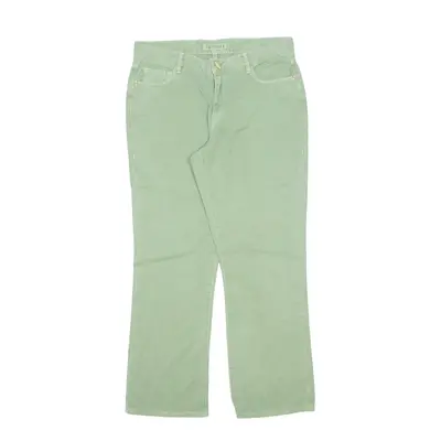 TRUSSARDI Trousers Green Regular Tapered Womens W30 L26