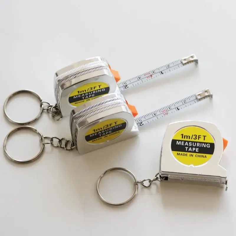 Mini Tape Measure, Portable Mini Tape Measure with Key Ring, Hand Measuring Tool for Daily Use & Birthday Party Gift