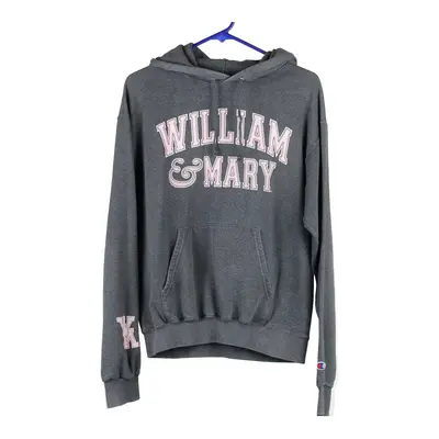 William & Mary Champion College Hoodie - Small Grey Cotton Blend