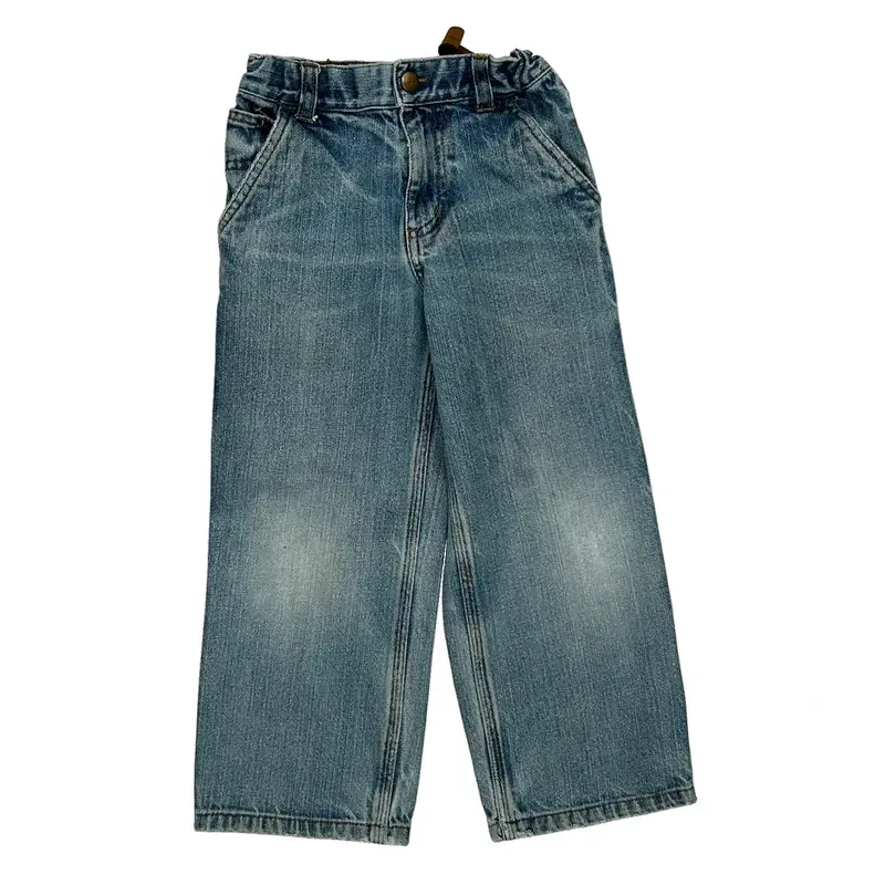 Age 5 Carhartt Carpenter Jeans - 3XS Light Wash Cotton