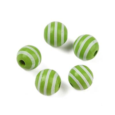 Wood European Beads