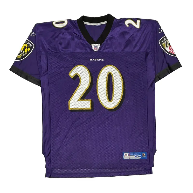 Baltimore Ravens Reebok Nfl Jersey - XL Purple Polyester