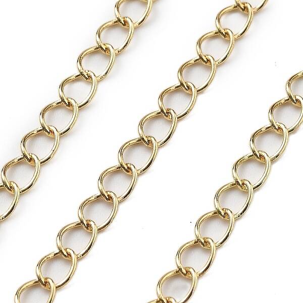 10M Brass Cable Chains