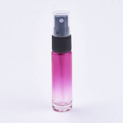 10ml Glass Gradient Color Refillable Spray Bottles