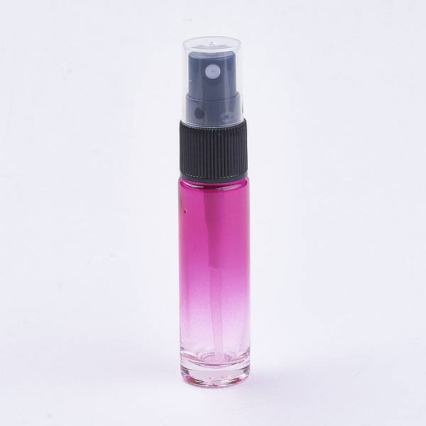 10ml Glass Gradient Color Refillable Spray Bottles